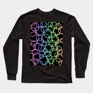 COLOR Circle Abstract Long Sleeve T-Shirt